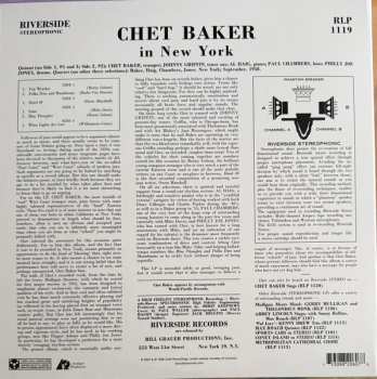 2LP Chet Baker: In New York LTD