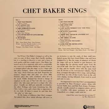 LP Chet Baker: Chet Baker Sings CLR | LTD