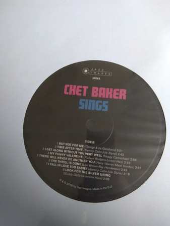 LP Chet Baker: Chet Baker Sings LTD