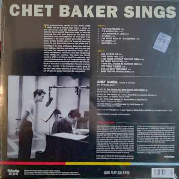 LP Chet Baker: Chet Baker Sings LTD