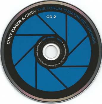 2CD Chet Baker & Crew: The Forum Theatre Recordings