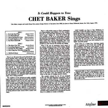 LP Chet Baker: It Could Happen To You - Chet Baker Sings CLR | LTD | NUM