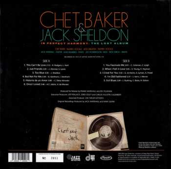 LP Chet Baker: In Perfect Harmony: The Lost Album LTD | NUM