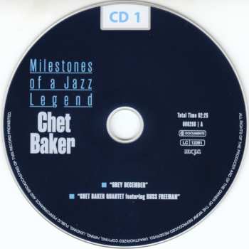 10CD/Box Set Chet Baker: Milestones Of A Jazz Legend