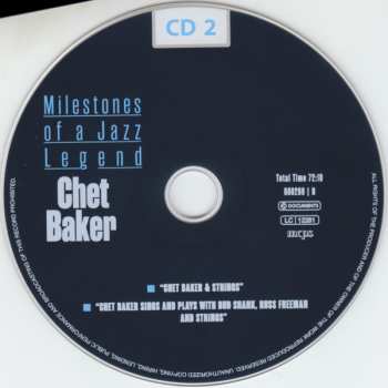 10CD/Box Set Chet Baker: Milestones Of A Jazz Legend