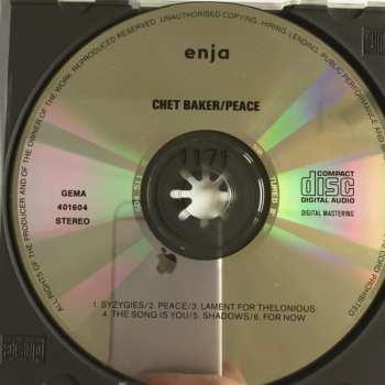 CD Chet Baker: Peace