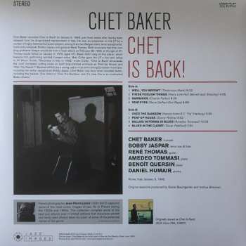 LP Chet Baker Sextet: Chet Is Back! LTD