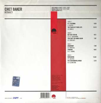 2LP Chet Baker Trio: Intimacy