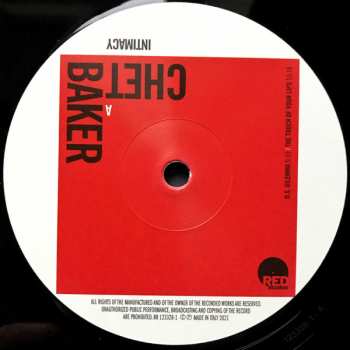 2LP Chet Baker Trio: Intimacy