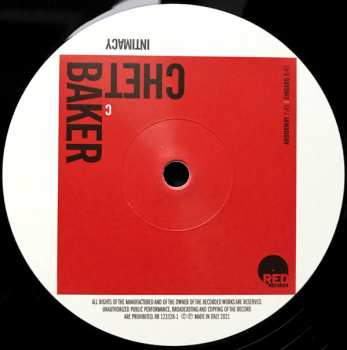 2LP Chet Baker Trio: Intimacy