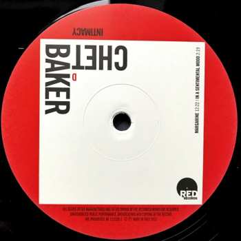 2LP Chet Baker Trio: Intimacy