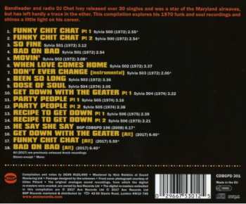CD Chet Ivey: A Dose Of Soul - The Sylvia Funk Recordings 1971-1975