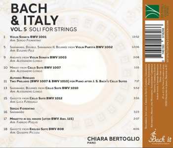 CD Chiara Bertoglio: Bach & Italy Vol. 5: Soli For Strings