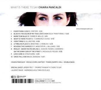 CD Chiara Pancaldi: What Is There To Say