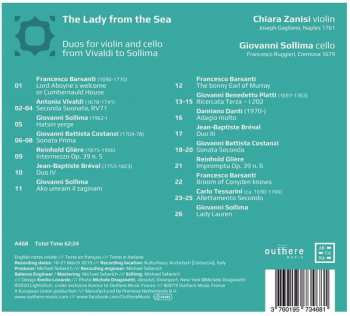CD Giovanni Sollima: The Lady From The Sea / Duos For Violin And Cello From Vivaldi To Sollima 