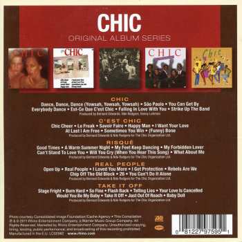 5CD/Box Set Chic: Original Album Series