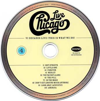 4CD/DVD/Box Set Chicago: Live VI Decades Live (This Is What We Do)