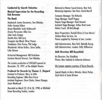 CD Various: Chicago The Musical (The London Cast Recording)