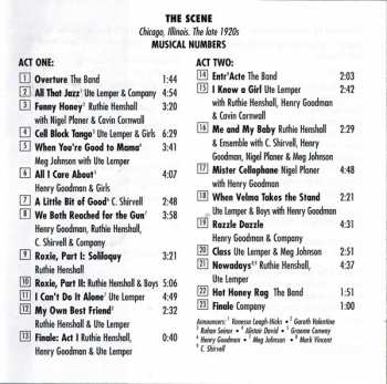 CD Various: Chicago The Musical (The London Cast Recording)