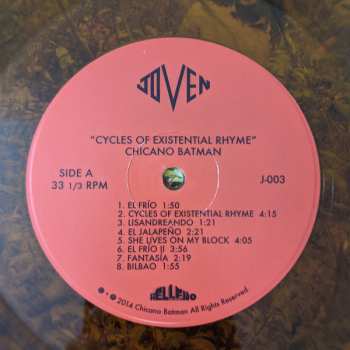 LP Chicano Batman: Cycles Of Existential Rhyme CLR