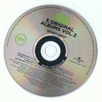 5CD Chick Corea: 5 Original Albums Vol. 2