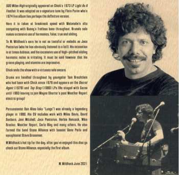 CD Chick Corea Band: Live Under The Sky... ´80