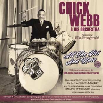 4CD Chick Webb And His Orchestra: All The Hits & More 1929-39