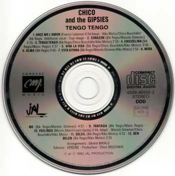CD Chico & The Gypsies: Tengo Tengo