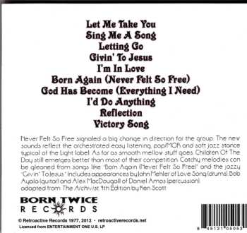 CD Children Of The Day: Never Felt So Free (Legacy Edition) 