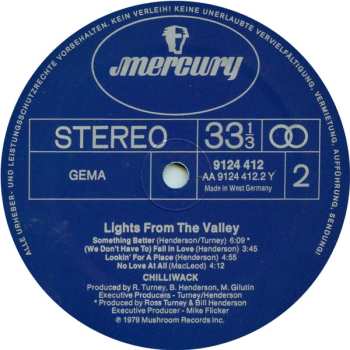 LP Chilliwack: Lights From The Valley