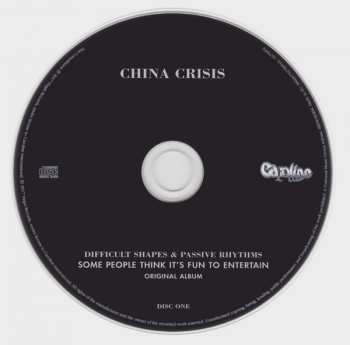 2CD China Crisis: Difficult Shapes & Passive Rhythms, Some People Think It's Fun To Entertain