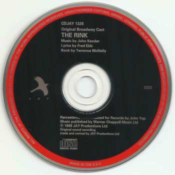 CD Liza Minnelli: The Rink: A New Musical (Original Broadway Cast)
