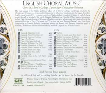 2CD St. John's College Choir: English Choral Music
