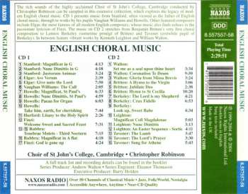 2CD St. John's College Choir: English Choral Music