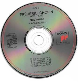 2CD Frédéric Chopin: Nocturnes