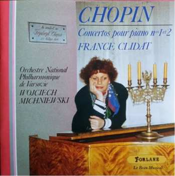 CD Frédéric Chopin: Concertos Pour Piano N°1 Et 2