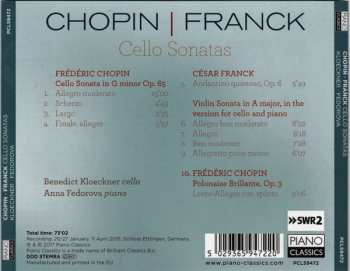 CD César Franck: Cello Sonatas