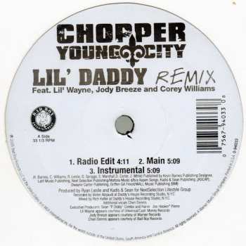 LP Chopper: Lil' Daddy (Remix) / Lil' Daddy