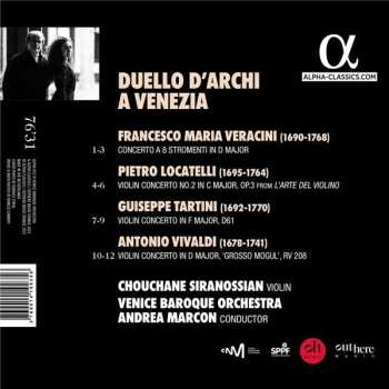 CD Venice Baroque Orchestra: Duello D'Archi A Venezia