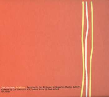 CD Chris Abrahams: Glow