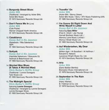 3CD Acker Bilk: The Best Of Barber, Ball And Bilk