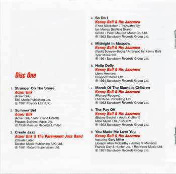 3CD Acker Bilk: The Best Of Barber, Ball And Bilk