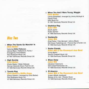 3CD Acker Bilk: The Best Of Barber, Ball And Bilk