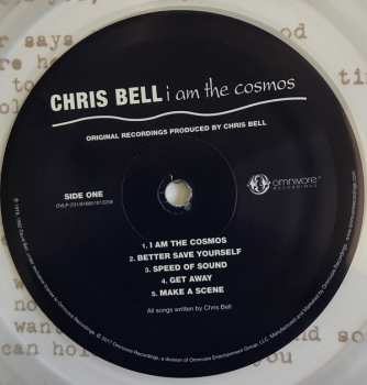 LP Chris Bell: I Am The Cosmos CLR