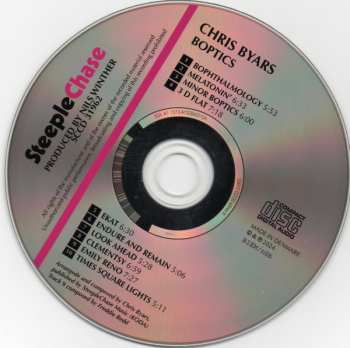 CD Chris Byars: Boptics