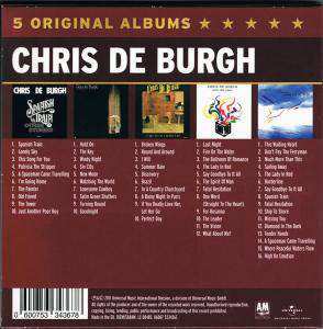 5CD/Box Set Chris de Burgh: 5 Original Albums