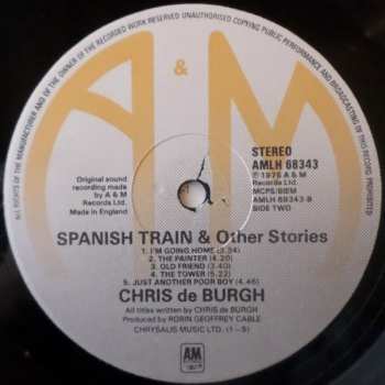 LP Chris de Burgh: Spanish Train And Other Stories