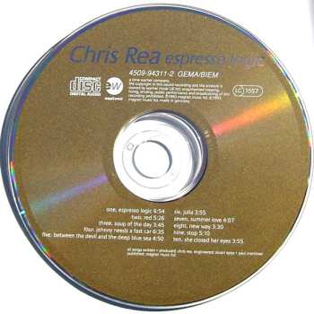 CD Chris Rea: Espresso Logic
