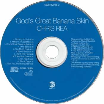 CD Chris Rea: God's Great Banana Skin