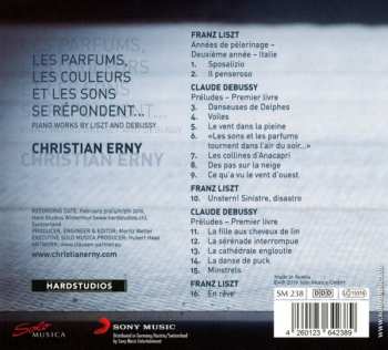 CD Claude Debussy: Les Parfums, Les Couleurs Et Les Sons Se Répondent… Piano Works By Liszt And Debussy